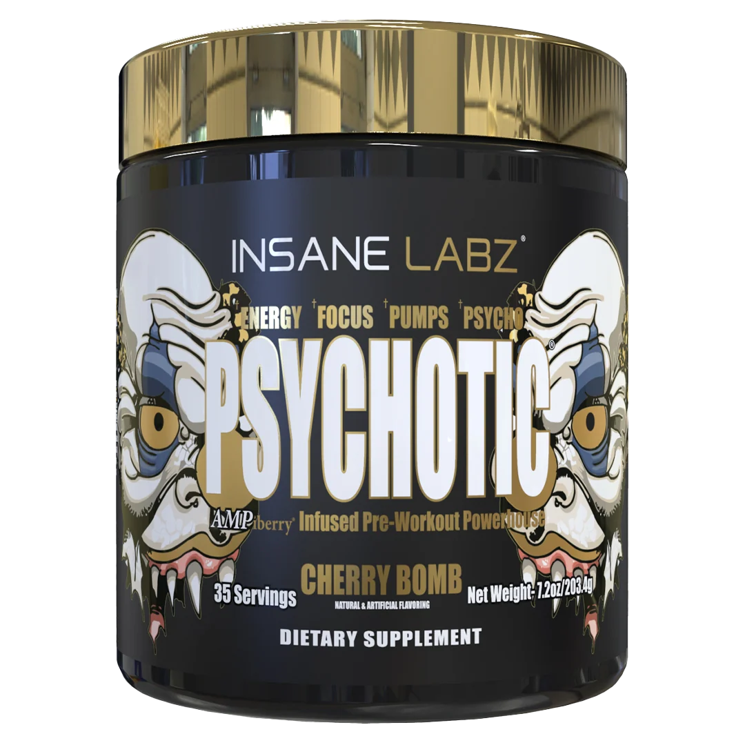 PSYCHOTIC GOLD 35 SERV CHERRY BOMB · CHERRY BOMB