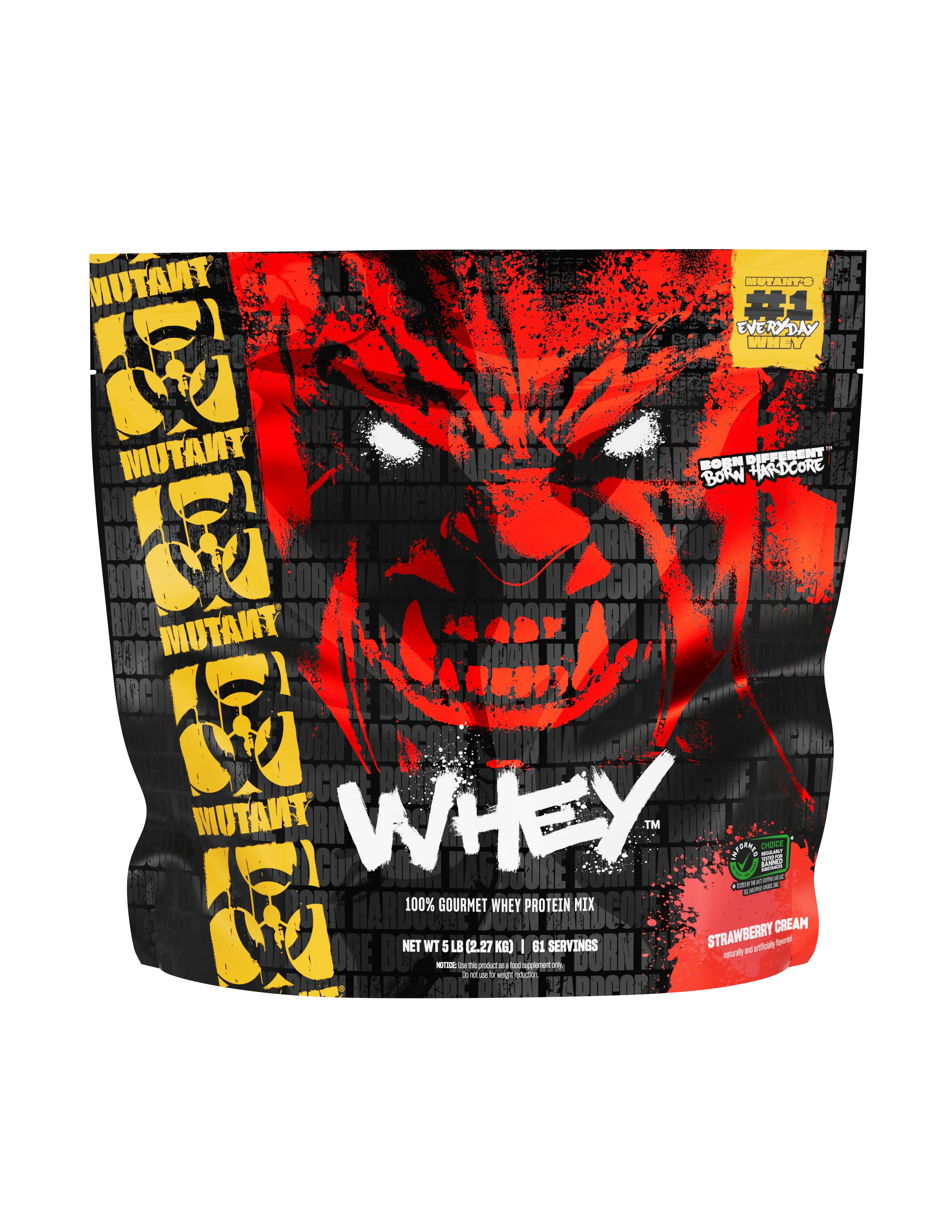 MUTANT WHEY 5 LBS STRAWBERRY CREAM · STRAWBERRY CREAM