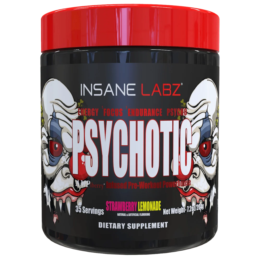 INSANE PSYCHOTIC 35 SERV STRAWBERRY LEMONADE · STRAWBERRY LEMONADE