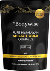 Shilajit 3000 mg 60 gomas - BE Bodywise TM