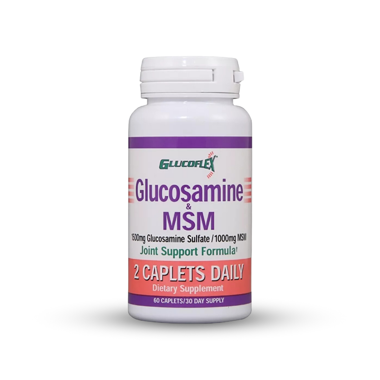 Gluscosamine y MSM (glucoflex) 60 tabletas