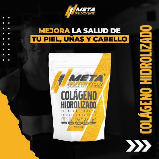 Colageno hidrolizado 500g - META NUTRITION