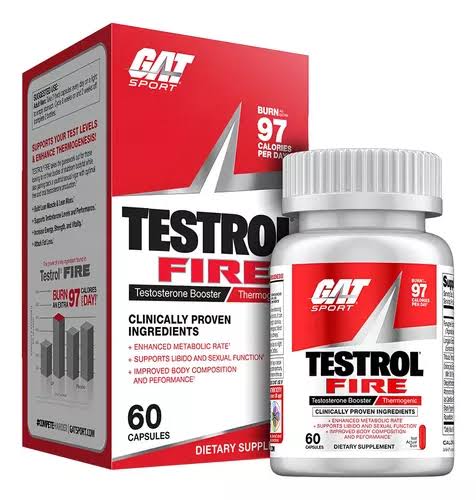 Testrol fire 60 cápsulas