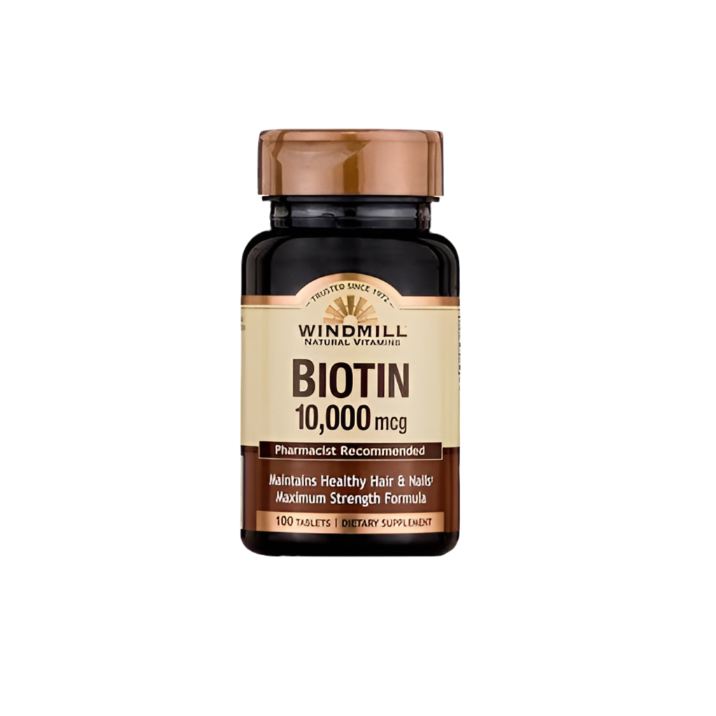 Biotin 10,000mcg 100 tabletas