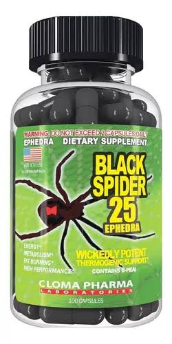 Black spider 100 capsulas-Cloma pharma