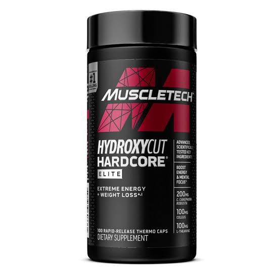 Hydroxicut hardcore elite 100 capsulas-Muscletech