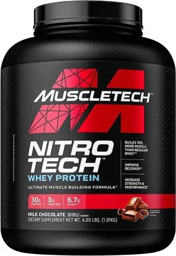 Nitro tech whey protein 4 libras-Muscletech