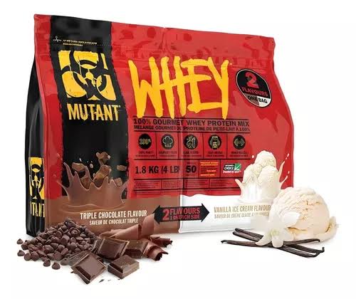 Mutant whey 4 libras (2 en 1)-Mutant