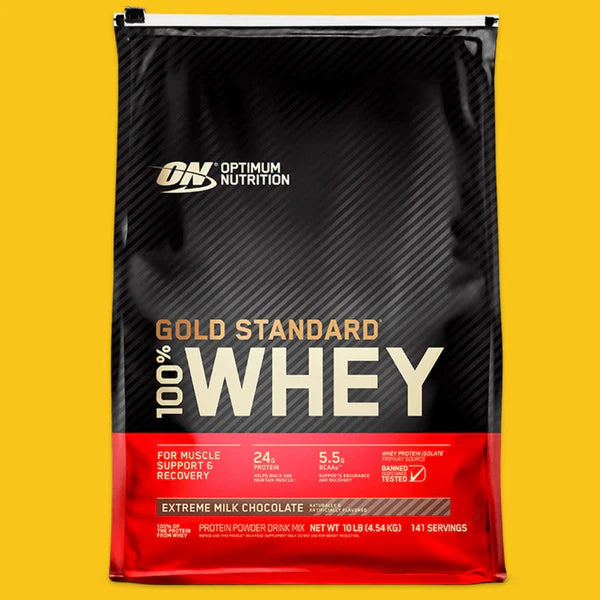 Whey gold standar 10 libras-Optimum nutrion