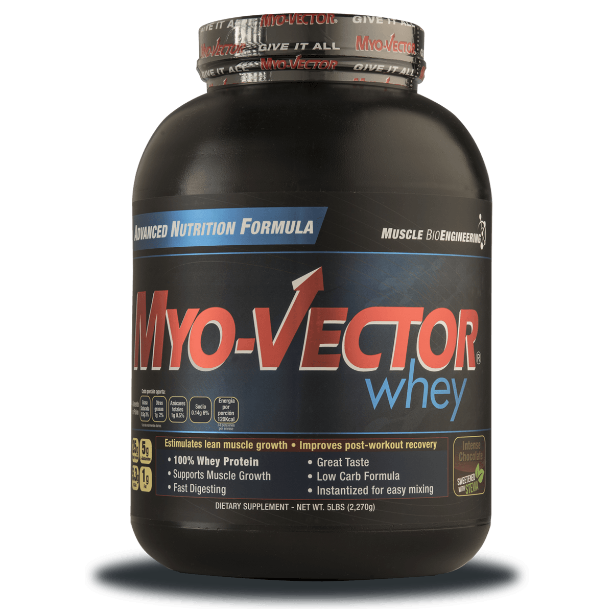 Myo vector whey 5 libras-Myo vector