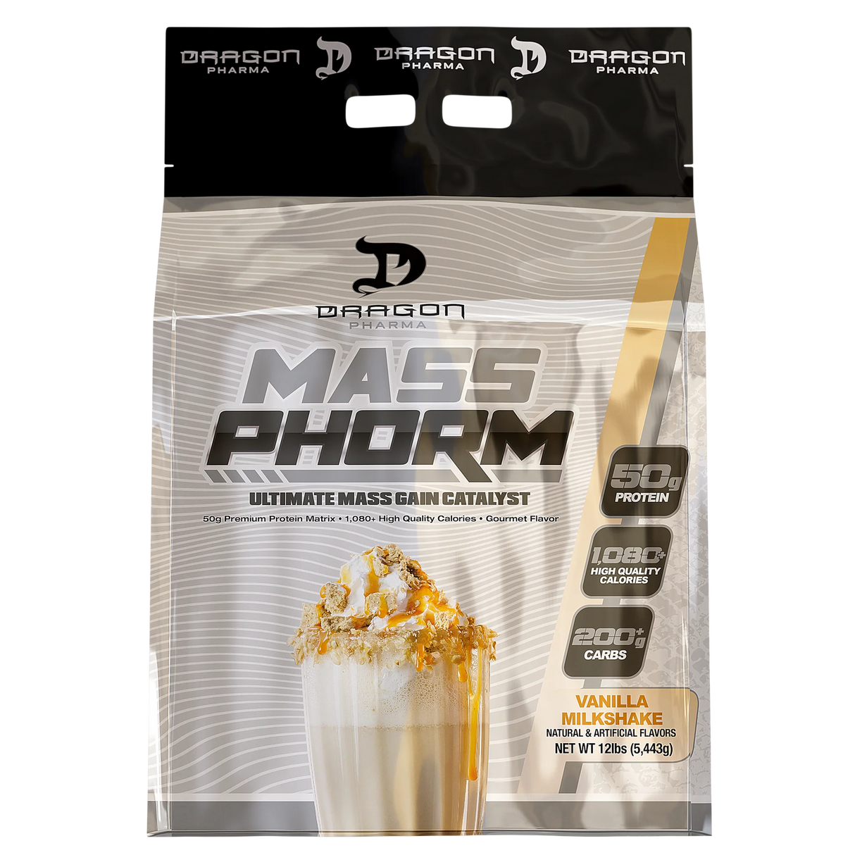 Mass phorm 12 libras-Dragon pharma