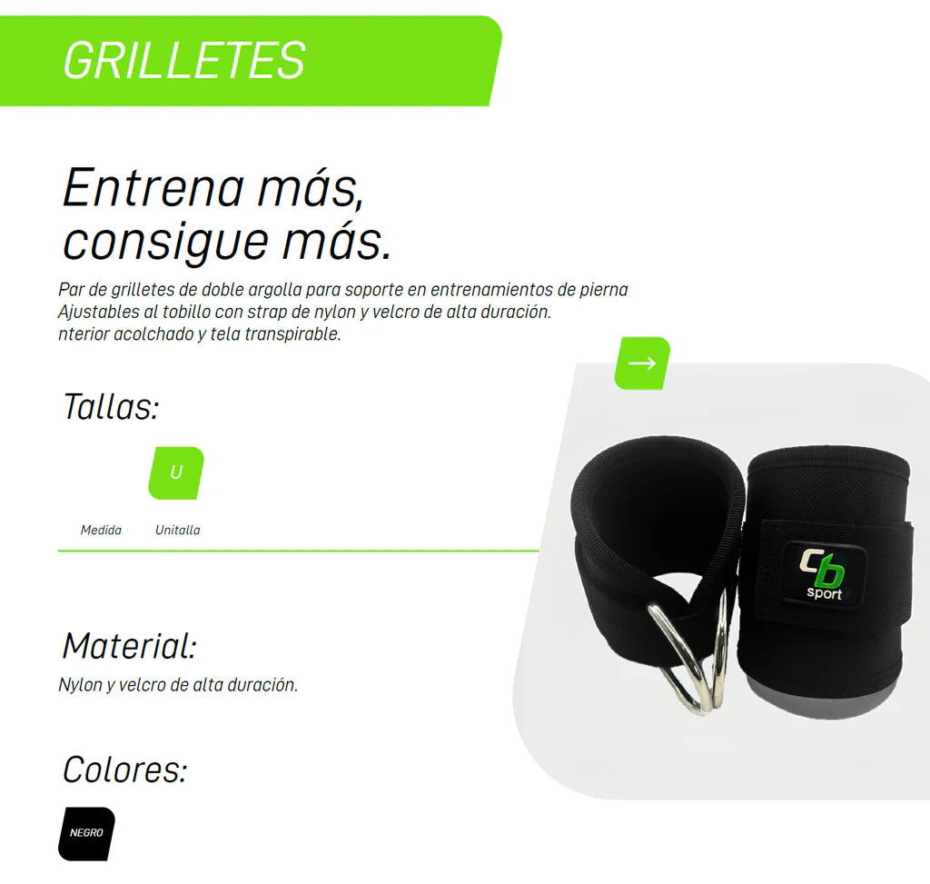 Grilletes cb sport