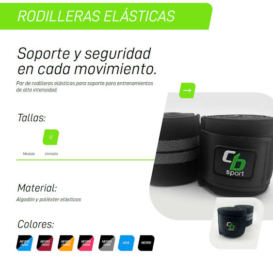 Rodillera elástica-cb sport